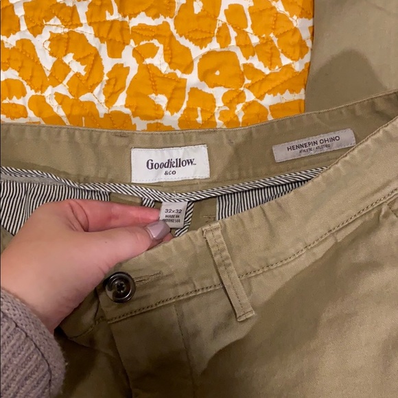 ❗️BOGO❗️Khaki Goodfellow Hennepin Chino Pants - Picture 2 of 5